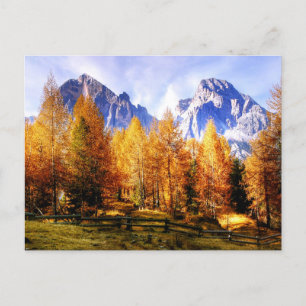 Naturinspirationer Dolomites, Tofane Group, Italie Vykort