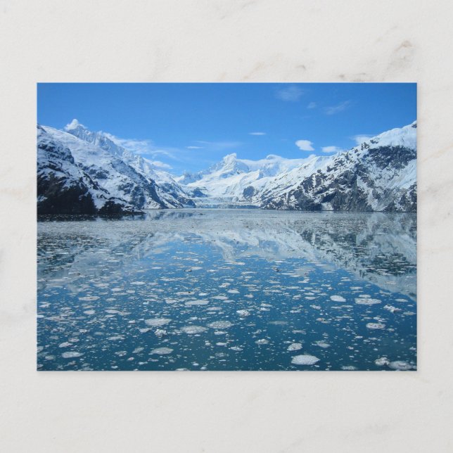 Naturinspirationer Glacier Bay, Alaska Vykort (Framsida)