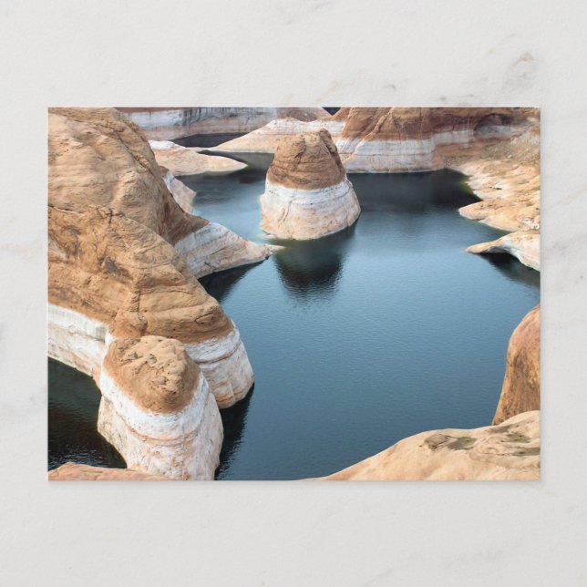 Naturinspirationer Glen Canyon, Utah  Vykort (Framsida)