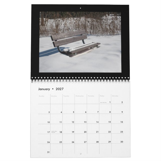 Naturinspirationkalender 2010 kalender (Jan 2027)