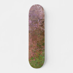 Naturinspirerad Abstrakt Alkohol Bläck Mini Skateboard Bräda 18,5 Cm