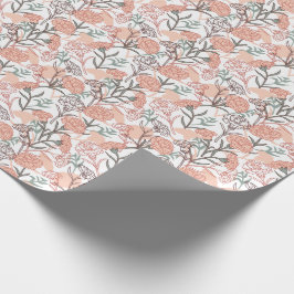 Naturinspirerad Blommigt: Carnation Flower Mönster Presentpapper