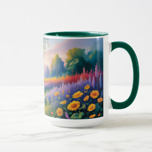 Naturinspirerad design som framkallar en känsla av mugg