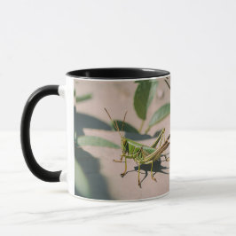Naturinspirerad gräshopperkeramisk Mugg
