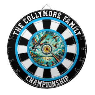 Naturinspirerad jaktkonst i Anka Darttavla