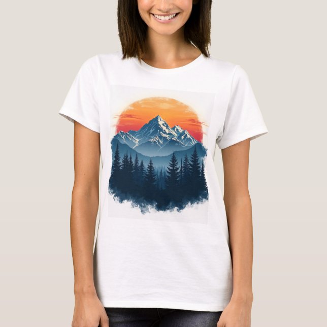 Naturinspirerad T-shirt (Framsida)