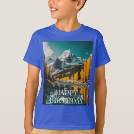 Naturinspirerade barn" t shirt