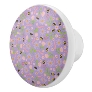 Naturinspirerade blommor och varelser knopp