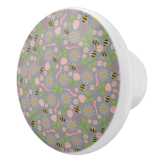 Naturinspirerade blommor och varelser knopp