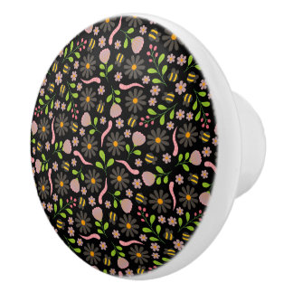 Naturinspirerade blommor och varelser knopp
