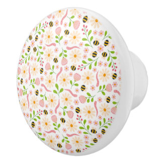 Naturinspirerade blommor och varelser knopp