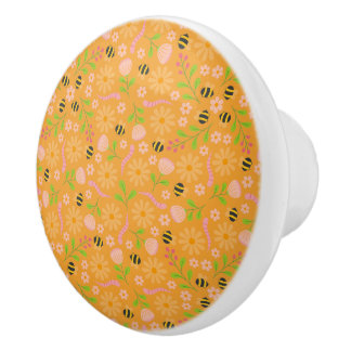 Naturinspirerade blommor och varelser knopp