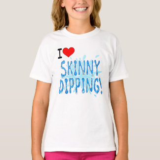 Naturist/nudist, i Smalan Kärlek T Shirt
