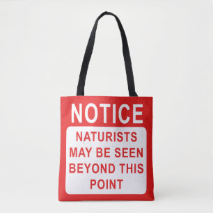 Naturister, naturmärke tygkasse