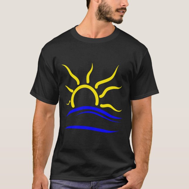 Naturistisk Logotyp Classic T-Shirt (Framsida)