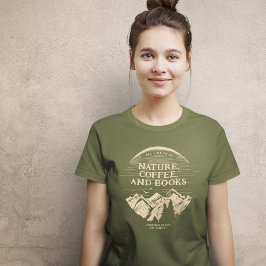 Naturkaffe och Bokar T Shirt