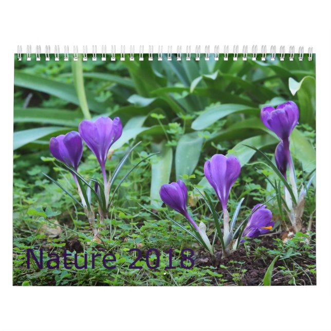 Naturkalender 2018 kalender (Omslag)