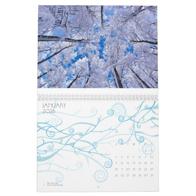 Naturkalender Kalender (Jan 2026)