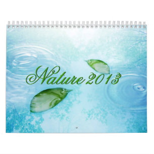 Naturkalender - Vatten, Himmel och Löv 2013 Kalender