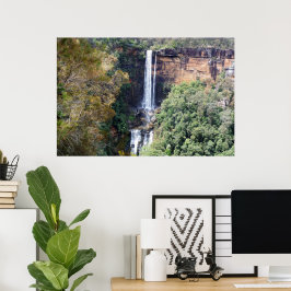 Naturkaskad vid Fitzroy Falls Poster