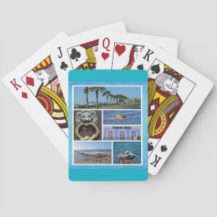 Naturkollage i San Juan, Puerto Rico Casinokort