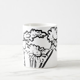 Naturkonst Flower Kaffemugg