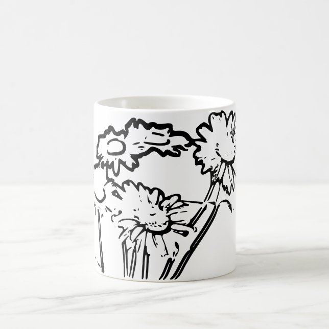 Naturkonst Flower Kaffemugg (Center)