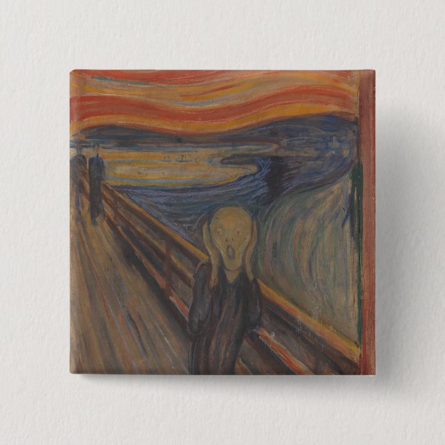 Naturkräm från Edvard Munch 1893 Knapp (Framsida)