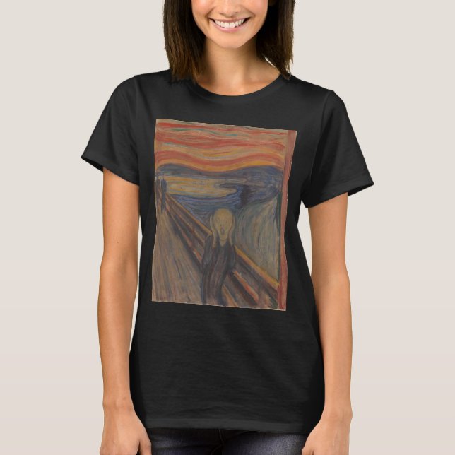 Naturkräm från Edvard Munch 1893 T Shirt (Framsida)