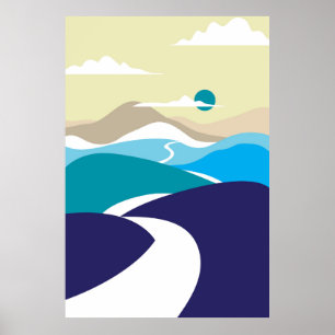 Naturlandskap Poster