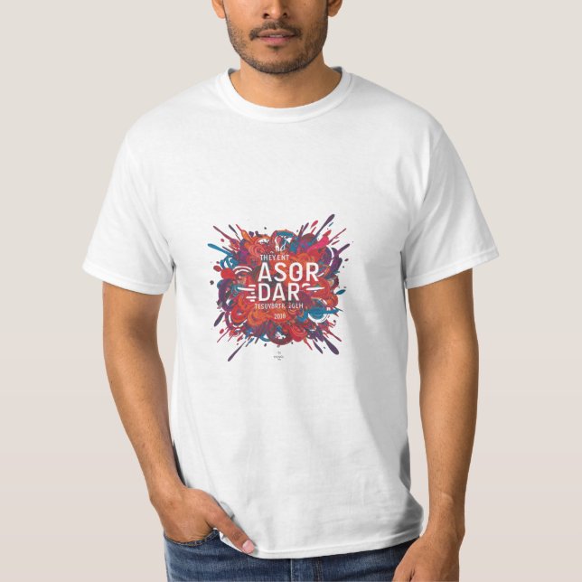 Naturlig anarki t shirt (Framsida)