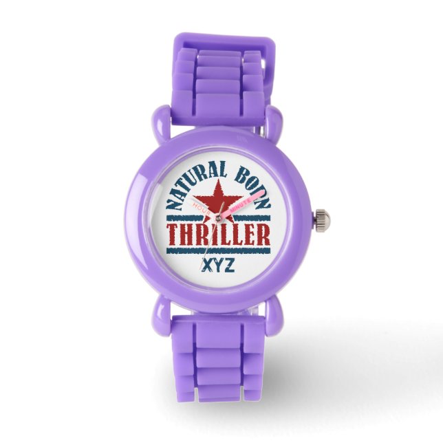 Naturlig anpassningsbar vid Born Thriller Armbandsur (Framsida)