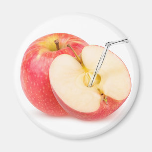 Naturlig äppeljuice magnet