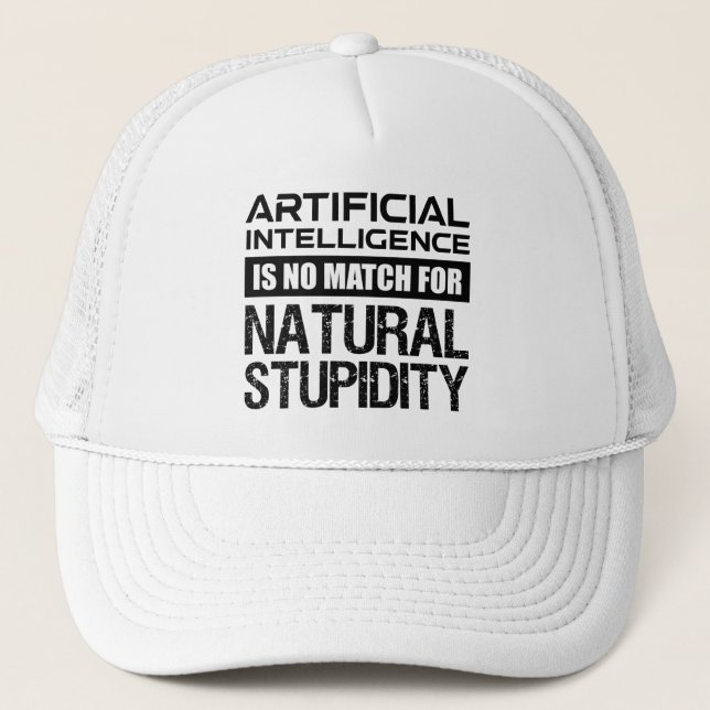 Naturlig, artificiell intelligens, snygg keps (Framsida)