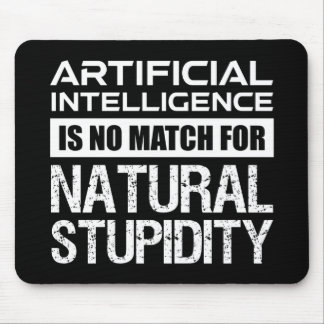 Naturlig, artificiell intelligens, snygg musmatta