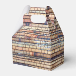 Naturlig bamboo-favoritruta presentaskar