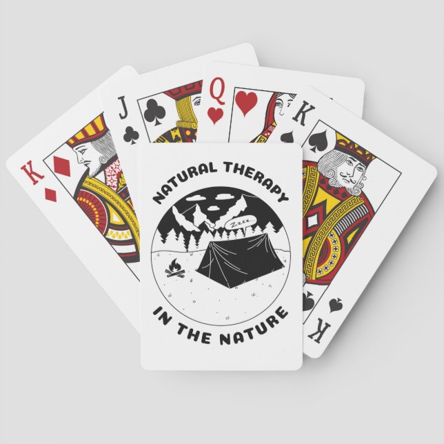 Naturlig behandling casinokort (Baksidan)