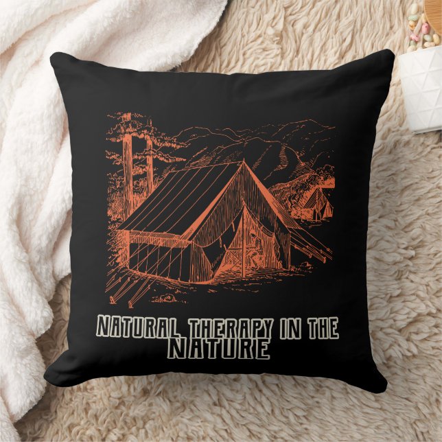 Naturlig behandling i naturen kudde (Filt)