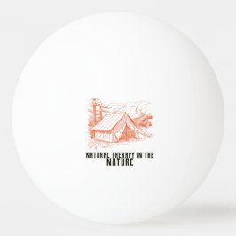 Naturlig behandling i naturen pingisboll