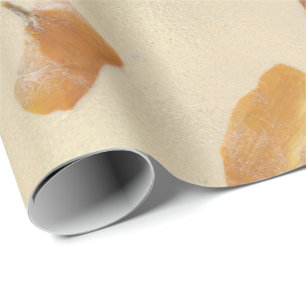 Naturlig Blommigt Grungy Earth Poppes Petals Mulbe Presentpapper