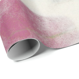 Naturlig Blommigt Grungy Shabby Earth Ro Mulberry Presentpapper