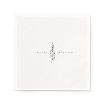 Naturlig Botaniska Löv Napkins