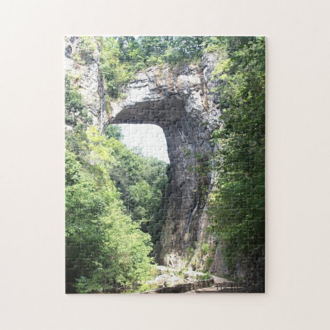 Naturlig bro pussel (Vertikal)