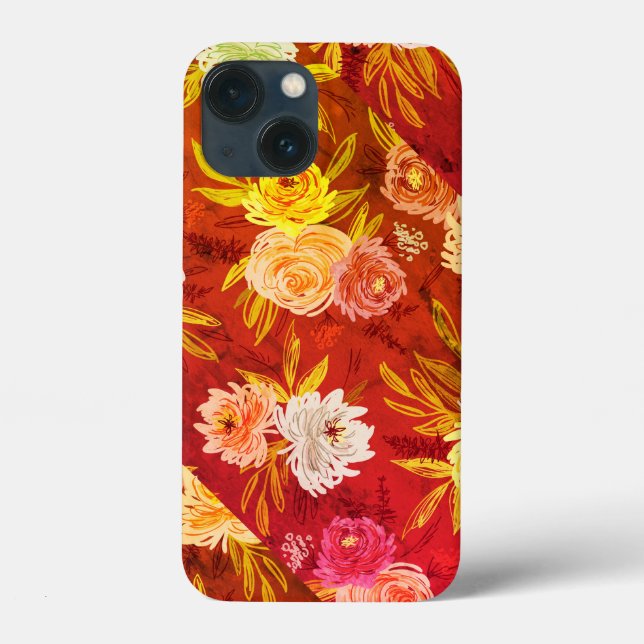 Naturlig dekorativ Ro Art Fodral-Mate iphone case (Baksida)