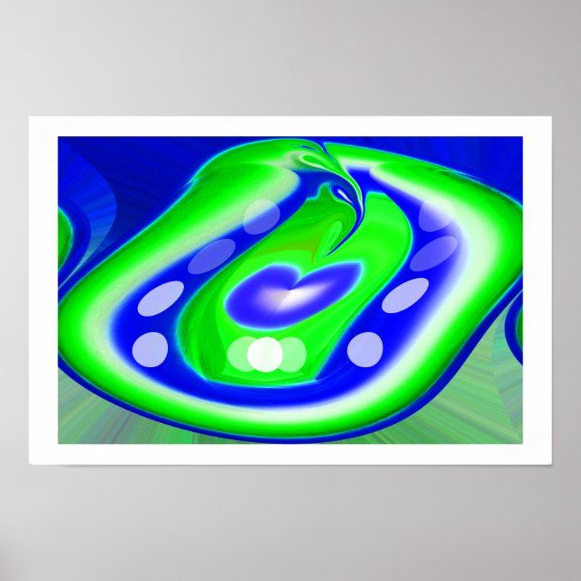 Naturlig dimension konst poster (Framsidan)