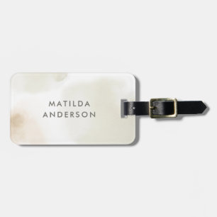 Naturlig elegant med minsta abstrakt, enkel bagagebricka