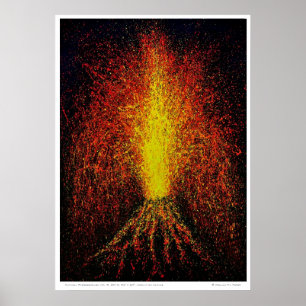 Naturlig Expressionismaffisch Poster