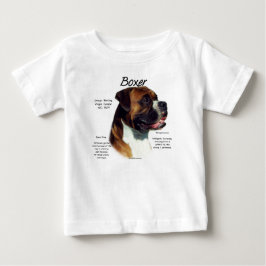 Naturlig Färgad Boxer Möte rasen Tee Shirt