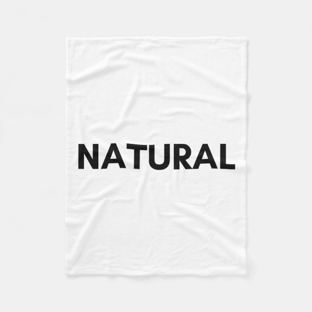 naturlig fleecefilt (Framsidan)