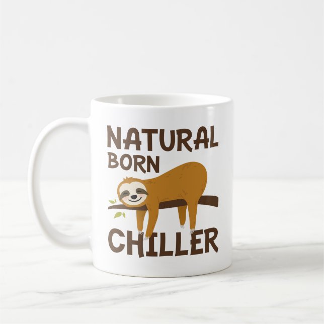 Naturlig född chillare kaffemugg (Vänster)